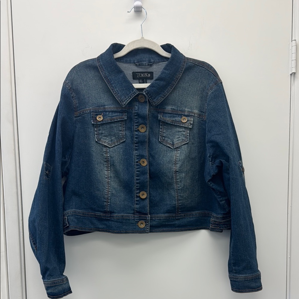 Toxik3 Size 2X Denim Jacket